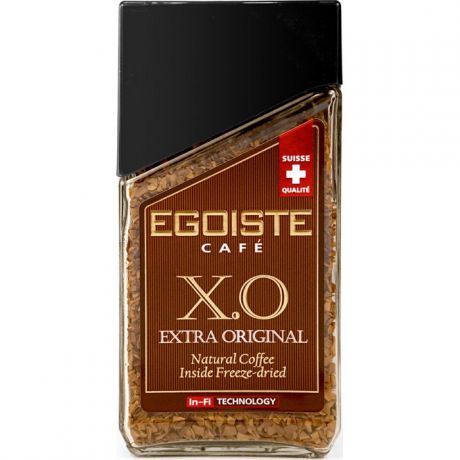 Кофе Egoiste Кофе растворимый сублимированный X.O. Extra Original 100 г