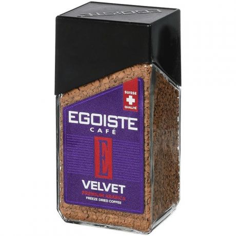 Кофе Egoiste Кофе растворимый сублимированный Velvet 95 г