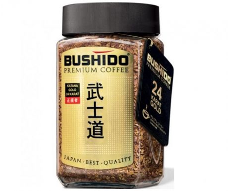 Кофе Bushido Кофе растворимый сублимированный Katana Gold 24 Karat 100 г