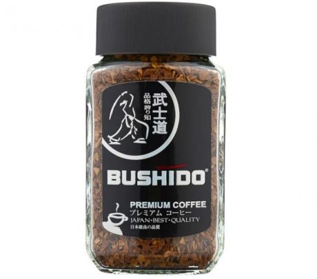 Кофе Bushido Кофе растворимый сублимированный Black Katana 100 г
