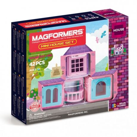 Конструкторы Magformers Магнитный Mini House Set 42