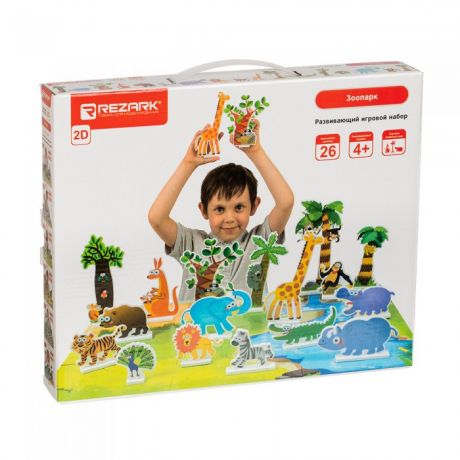 Игры для малышей Rezark Пазлы Зоопарк