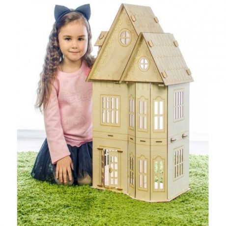 Кукольные домики и мебель Теремок Кукольный домик Лайт конструктор