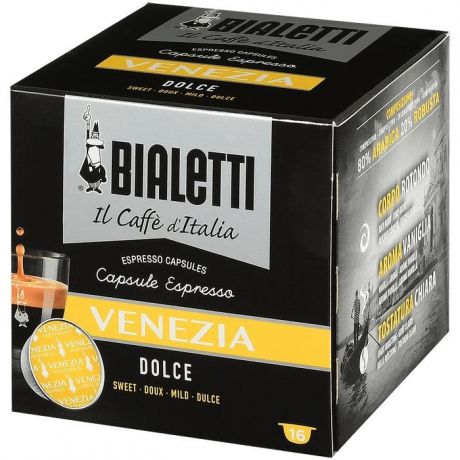 Кофе Bialetti Кофе Venezia капсулы для кофемашин 16 шт.