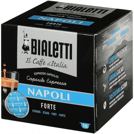 Кофе Bialetti Кофе Napoli капсулы для кофемашин 16 шт.