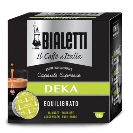 Кофе Bialetti Кофе Deca капсулы для кофемашин 16 шт.