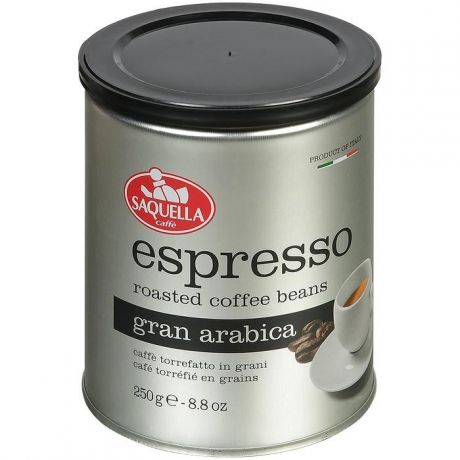 Кофе Saquella Кофе в зернах Espresso Gran Arabica 250 г