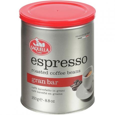 Кофе Saquella Кофе в зернах Espresso Gran Bar 250 г