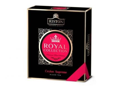 Чай Riston Чай черный Royal Collection Ceylon Supreme 100 пак.