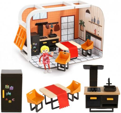 Кукольные домики и мебель TopBright Игровой набор Солнечная кухня