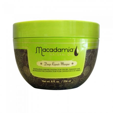 Косметика для мамы Macadamia Natural Oil Маска восстанавливающая интенсивного действия с маслом арганы и макадамии 236 мл