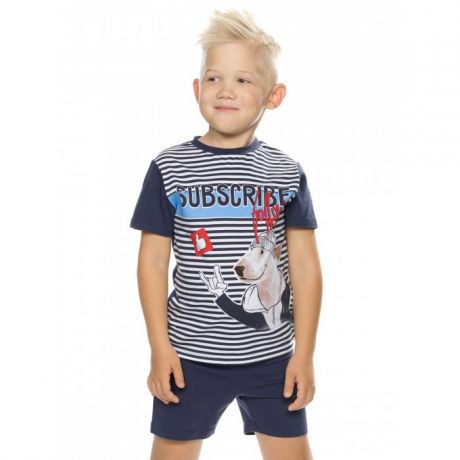 Комплекты детской одежды Pelican Комплект для мальчиков (футболка, шорты) BFATH3194