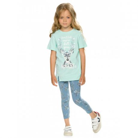 Комплекты детской одежды Pelican Комплект для девочки туника и лосины GFATL3197