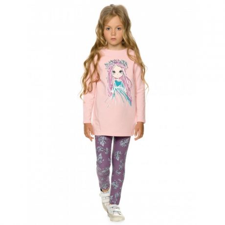 Комплекты детской одежды Pelican Комплект для девочки туника и лосины GFANL3197