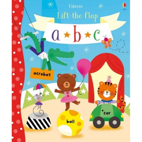 Обучающие книги Usborne Lift-the-Flap ABC