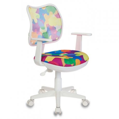 Кресла и стулья Бюрократ Детское кресло (спина сетка) CH-W797/ABSTRACT