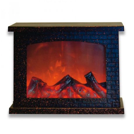 Интерьерные украшения Uniel ULD-L2821-005/DNB/Red Brown Fireplace Фигурки