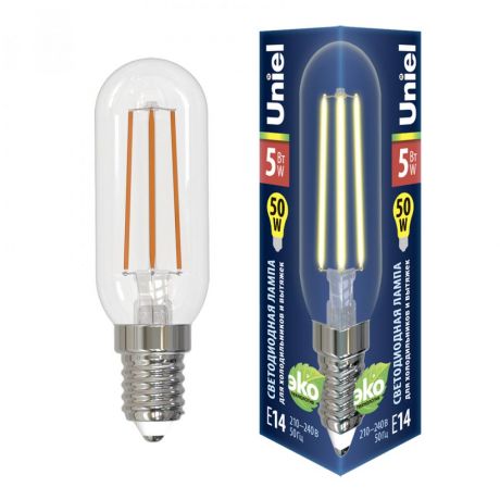 Лампочка Uniel LED-Y25-5W/3000K/E14/CL GLZ04TR LED-Y25