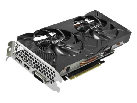 Видеокарта Palit GeForce RTX 2060 Dual 1365Mhz PCI-E 3.0 6144Mb 14000MHz 192 bit DVI DisplayPort HDMI HDCP NE62060018J9-1160A-1 Выгодный набор + серт. 200Р!!!