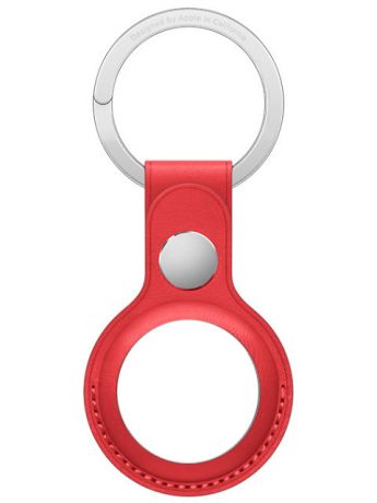 Брелок-подвеска для APPLE AirTag Leather Key Ring Red MK103ZM/A