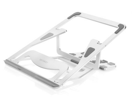 Подставка для ноутбука Wiwu для APPLE MacBook 11.6 / 15.4 Lohas S100 Laptop Stand Silver 6973218932477