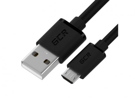 Аксессуар GCR USB 2.0 - MicroUSB QC 50cm Black GCR-52482