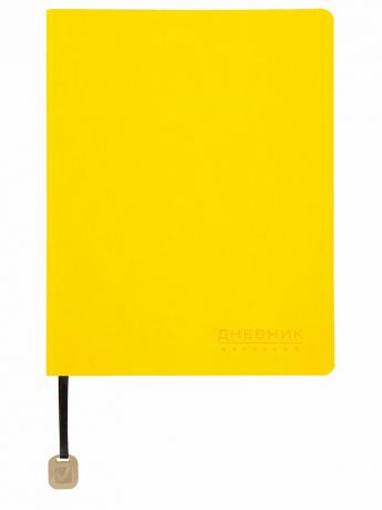 Дневник школьный для 1-11 класса Brauberg Original 48 листов Yellow 105963
