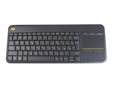 Клавиатура Logitech Wireless Touch Keyboard K400 Plus Black 920-007147 Выгодный набор + серт. 200Р!!!