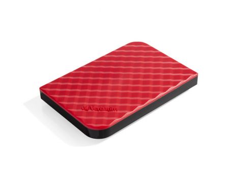 Жесткий диск Verbatim Store n Go New 1000Gb USB 3.0 Red 53203