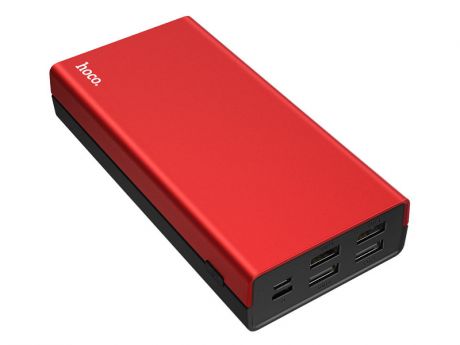 Внешний аккумулятор Hoco Power Bank J66A 20000mAh Red