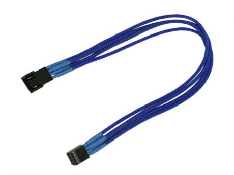 Аксессуар Удлинитель Nanoxia 4-pin PWM 30cm Blue NXPWV3EB
