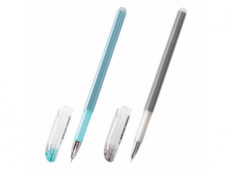 Ручки стираемые гелевые Staff College 0.5mm 2шт стержень 1x Blue / 1x Black 143666