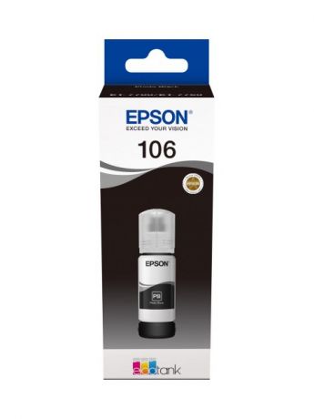 Чернила Epson C13T00R140 70ml Black для L7160/L7180