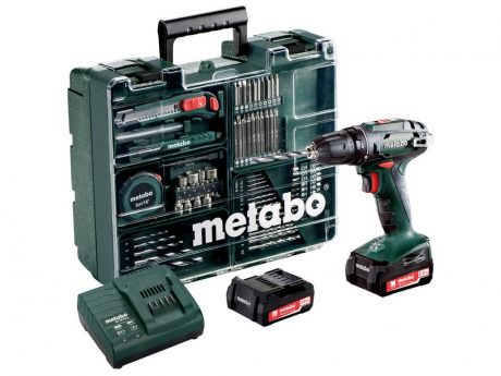 Электроинструмент Metabo BS 14.4 2х2.0 LiIon 602206880 Выгодный набор + серт. 200Р!!!