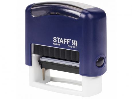 Штамп стандартный Staff Оплачено оттиск 38x14mm Printer 9011T 237421