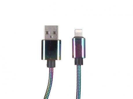 Аксессуар Media Gadget NL-003M USB - Lightning 1m Silver MGSNL-003MG