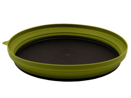 Тарелка силиконовая Tramp 25.5x25.5x4 Olive TRC-124