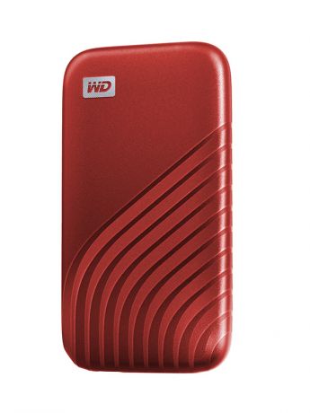 Твердотельный накопитель Western Digital My Passport 500Gb Red WDBAGF5000ARD-WESN