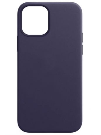 Чехол для APPLE iPhone 12 Pro Max Leather with MagSafe Deep Violet MJYT3ZE/A
