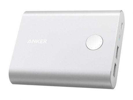 Внешний аккумулятор Anker Power Bank PowerCore+ 13400mAh Silver A1316H41