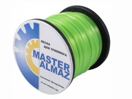 Леска для триммера MasterAlmaz Квадрат 3mm x 55m 10505105