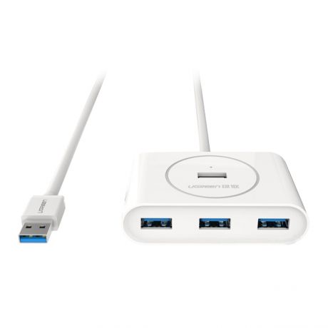 Ugreen UG-20283 USB 3.0 4 ports 0.8m White