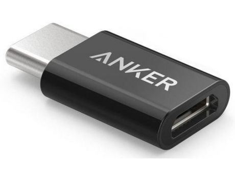 Аксессуар Anker MicroUSB USB-C Black B8174011