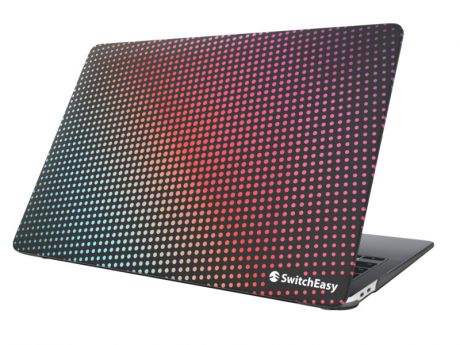 Аксессуар Защитная накладка SwitchEasy для APPLE MacBook Air 13 2020-2018 Dots Rainbow GS-105-24-218-153