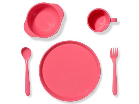 Набор детской посуды Dosh i Home Amila Kids Pink 400211