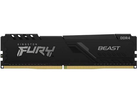 Модуль памяти Kingston Fury Beast Black DDR4 DIMM 3200Mhz PC25600 CL16 - 4Gb KF432C16BB/4