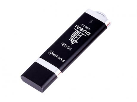USB Flash Drive 16Gb - Fumiko Dubai USB 2.0 FU16DUBLACK-01 / FDI-03