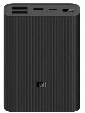 Внешний аккумулятор Xiaomi Mi Power Bank 3 Ultra Compact 10000mAh Black PB1022ZM Выгодный набор + серт. 200Р!!!