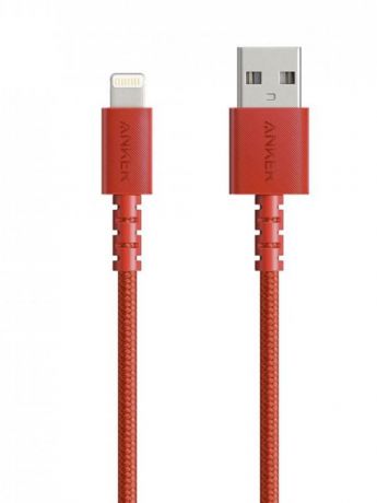 Аксессуар Anker PowerLine Select+ USB-A - Lightning 1.8m Red A8013H91