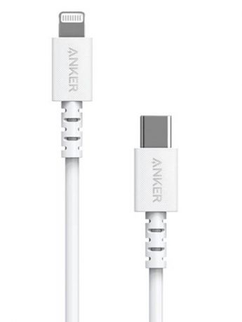 Аксессуар Anker PowerLine Select USB-C - Lightning 1.8m White A8613G21